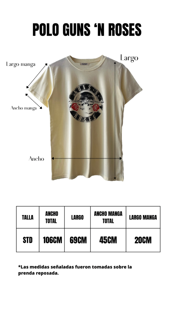 Polo Guns ‘N Roses - Imagen 7